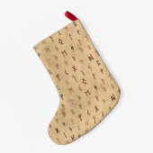 Petite Chaussette De Noël Runes Stocking (Dos (Accrochage))