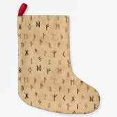 Petite Chaussette De Noël Runes Stocking (Devant)