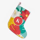 Petite Chaussette De Noël Saison d'Aloha Hawaiian Christmas Stocking (Devant (Accrochage))