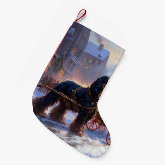 Petite Chaussette De Noël Saison de Noël Cocker Spaniel (Devant (Accrochage))