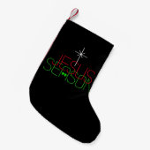Petite Chaussette De Noël Saison Jésus (Devant (Accrochage))