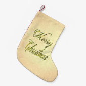 Petite Chaussette De Noël Salutation MC (Devant (Accrochage))