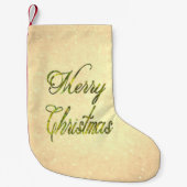 Petite Chaussette De Noël Salutation MC (Devant)