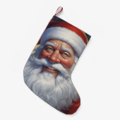 Petite Chaussette De Noël Santa Clause Joyeux Noël Bonne année (Devant (Accrochage))
