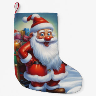 Petite Chaussette De Noël Santa Clause Joyeux Noël Bonne année