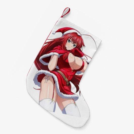 Petite Chaussette De Noël Santa Diva Anime Winter Outfit (Devant (Accrochage))