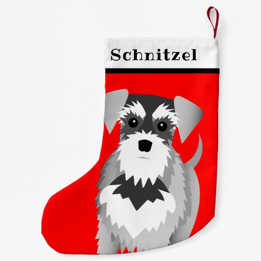 Petite Chaussette De Noël Schnaupy Red (Dos)