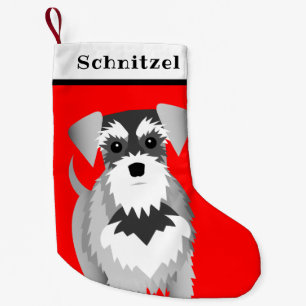 Petite Chaussette De Noël Schnaupy Red