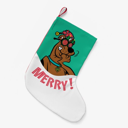 Petite Chaussette De Noël Scooby-Doo Merry Laughter (Devant (Accrochage))