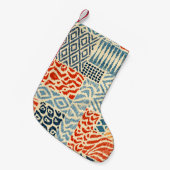 Petite Chaussette De Noël Seamless patchwork pattern. A collection of hand-d (Devant (Accrochage))