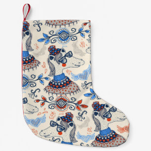 Petite Chaussette De Noël  seamless pattern with cartoon horsespattern,anima