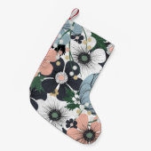 Petite Chaussette De Noël Seamless pattern with hand-drawn delicate flowers. (Devant (Accrochage))