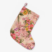 Petite Chaussette De Noël Seamless rococo pattern bouquets. Beautiful bouque (Devant (Accrochage))