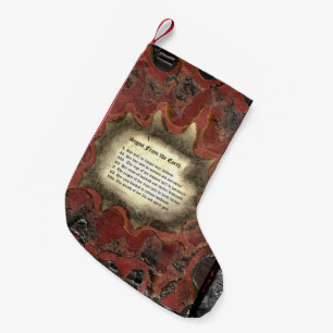 Petite Chaussette De Noël Signes De La Terre