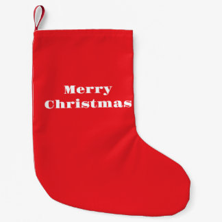 Petite Chaussette De Noël Simple minimaliste élégant Noël Chri