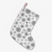 Petite Chaussette De Noël Simple tempête de neige (Devant (Accrochage))