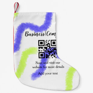 Petite Chaussette De Noël site web simple de société commerciale code-barres