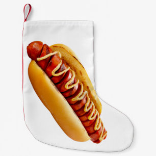 Petite Chaussette De Noël SlipperyJoe's hot dog ambiance estivale BBQ niché