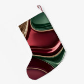 Petite Chaussette De Noël Small Christmas stocking in stylish graphic (Dos (Accrochage))