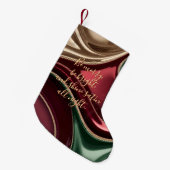 Petite Chaussette De Noël Small Christmas stocking in stylish graphic (Devant (Accrochage))