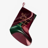 Petite Chaussette De Noël Small Christmas stocking in stylish graphic (Devant (Accrochage))