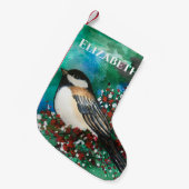 Petite Chaussette De Noël Snowberries de Noël sucrées (Devant (Accrochage))