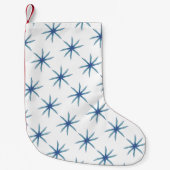 Petite Chaussette De Noël Snowflakes Christmas Stocking (Devant)