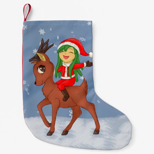 Petite Chaussette De Noël Soin de Noël (Devant)