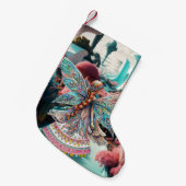 Petite Chaussette De Noël Son Monde De Merveilleuse Magique (Devant (Accrochage))