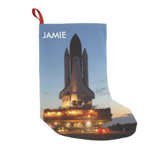 Petite Chaussette De Noël Space Shuttle Discovery Lance NASA