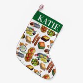Petite Chaussette De Noël Spanakopita Moussaka Baklava (Devant (Accrochage))