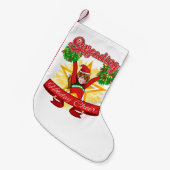 Petite Chaussette De Noël Spreing Holiday Cheer Cheerleader Noël (Devant (Accrochage))