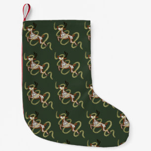 Petite Chaussette De Noël Squelette de renne