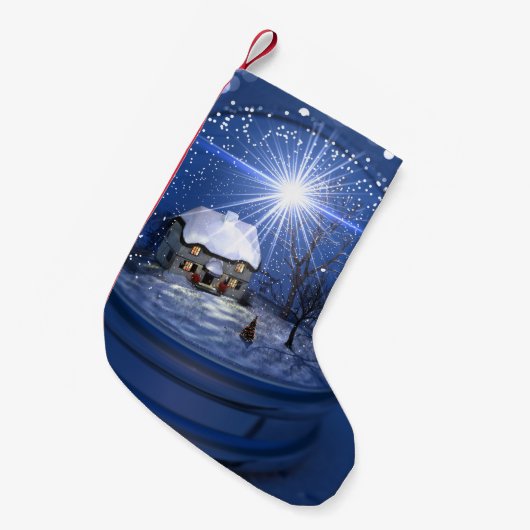 Petite Chaussette De Noël Starlight Globe Noël Stocker (Devant (Accrochage))