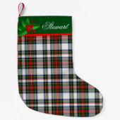 Petite Chaussette De Noël Stewart Robe Custom Christmas Stocking (Devant)