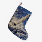 Petite Chaussette De Noël Stockage d'articles de voile (Devant (Accrochage))