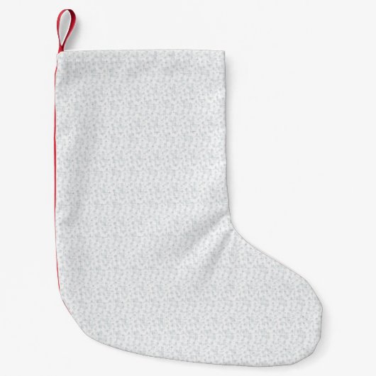 Petite Chaussette De Noël Stockage de Noël (Devant)