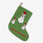 Petite Chaussette De Noël Stockage de Noël (Devant (Accrochage))