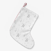 Petite Chaussette De Noël Stockage de Noël (Devant (Accrochage))