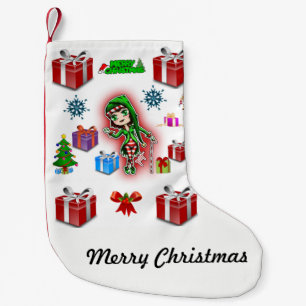 Petite Chaussette De Noël Stockage de Noël