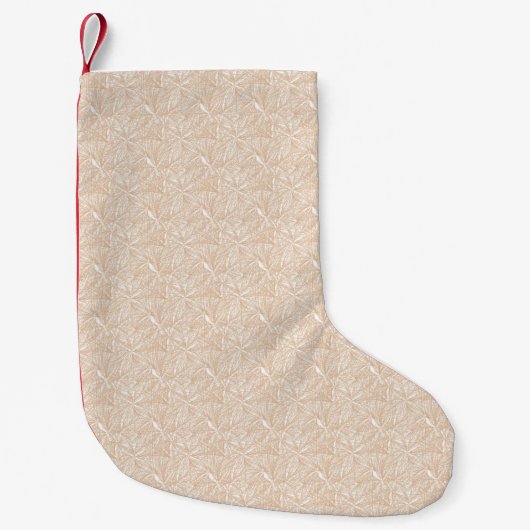 Petite Chaussette De Noël Stockage de Noël (Devant)