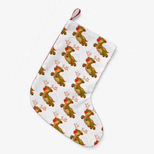 Petite Chaussette De Noël Stockage de Noël - Cadeaux personnalisés s'amuser