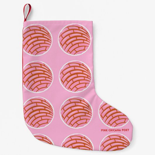 Petite Chaussette De Noël Stockage des conchas (Devant)