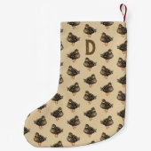 Petite Chaussette De Noël Stockage des fêtes de canard (Dos)