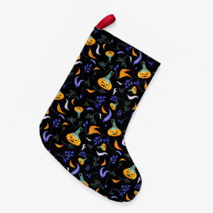 Petite Chaussette De Noël Stockage forestier d'Halloween