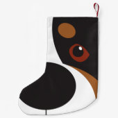 Petite Chaussette De Noël Stockage Swissy-Face (Dos)