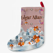 Petite Chaussette De Noël Stockage WHIMSIGOTH (Dos)