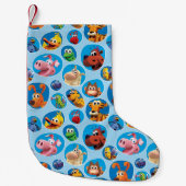 Petite Chaussette De Noël Stockage WordWorld (Devant)