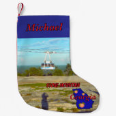 Petite Chaussette De Noël Stone Mountain GA Summit Skyride  (Devant)