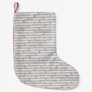 Petite Chaussette De Noël Structure modèle de briques murales